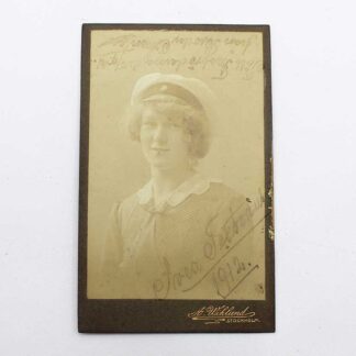 Imperial German Cabinet Card with Writing - Sweetheart . GDi228