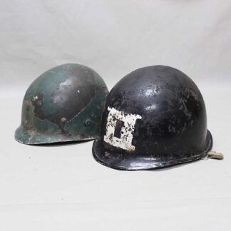 US M1 Combat Helmet Front Seam . HU1298