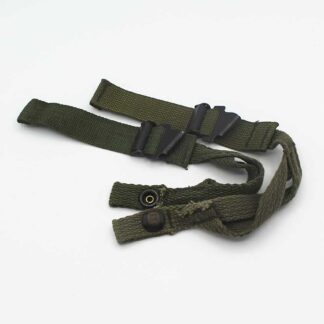 US M1 Helmet 2 Chinstrap Sections (same half) . HU971b