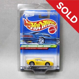 SOLD 1999 Hot Wheels Treasure Hunt Ferrari F512M . TOY189