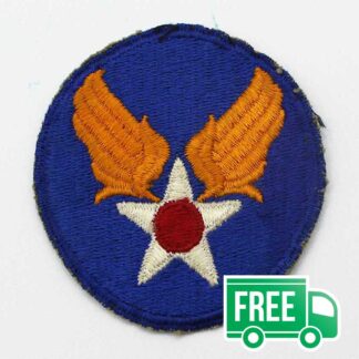 WW2 Army Air Force HQ Patch - Green-Back . USP872