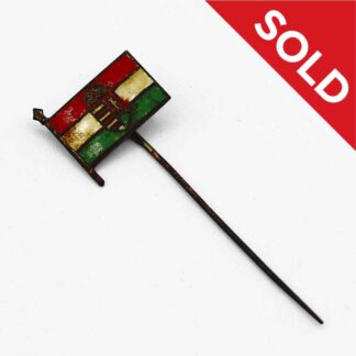 SOLD Hungarian Flag Stick Pin WW2 . WM511