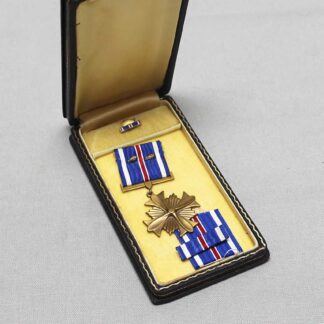US Distinguished Flying Cross w/2 Oakleaves in Case . YMU4925