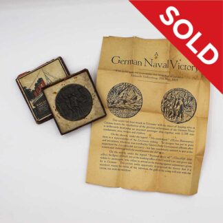 SOLD R.M.S. Lusitania Medal in Box . BM543