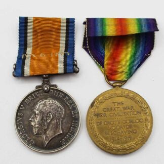WW1 British Medal Pair to South African - 6th S.A.H. . BM544
