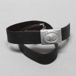 WW2 Luftwaffe Belt and Buckle Flak Group Marked . BMM685