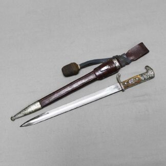 WW2 German Police Dress Bayonet w/Frog and Portepee . D971