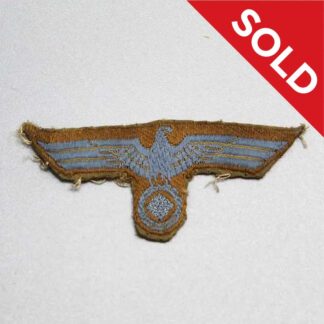 SOLD WW2 German Army Tropical Cap Eagle . EFL4846