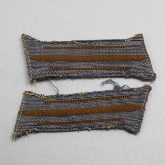 WW2 German Army Tropical Collar Tab Pair . EFL4849
