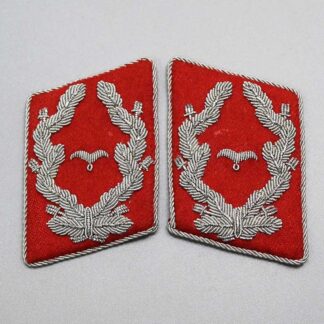 WW2 German Luftwaffe Flak Major Collar Tabs . EFL4862