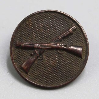 WW1 US Infantry Collar Disc . FLU660