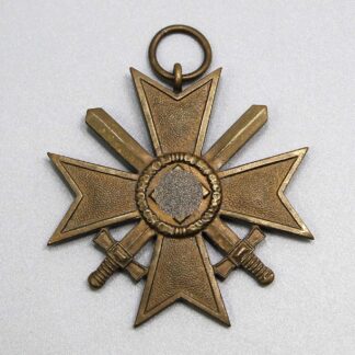 WW2 German War Merit Cross 2nd Class w/Swords (No Ribbon) . GO5205