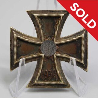 SOLD WW2 German Iron Cross 1st Class L/11 (Damaged Frame) . GO5214