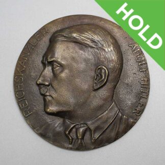 SOLD WW2 German AH Reichskanzler Plaque . GO7005cxrs