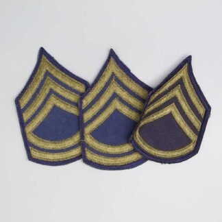 Group of US Army Sleeve Rank Insignia - WW2 . USP1335