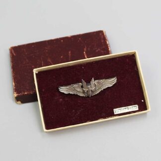 US AAF Aerial Gunner Wings in Box . W359