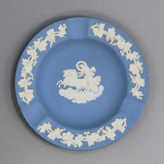 Wedgwood Blue Jasperware Ashtray . ANT261