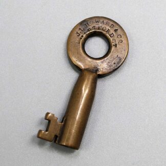 Railroad Brass Barrel Key . ANT272