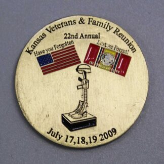 US Challenge Coin POW - KVFR 2009 . COIN626
