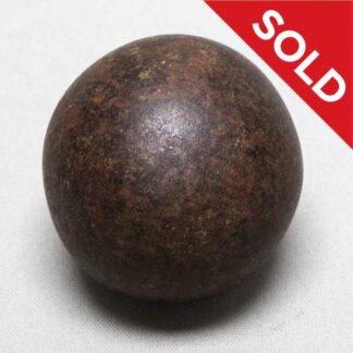 SOLD American Civil War Confederate 6-Pounder Cannon Ball . CWR583