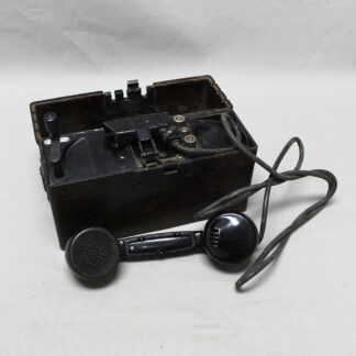 WW2 Hungarian Military Field Phone . EFL4868