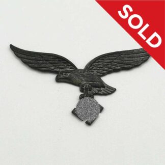 Sold-WW2 Luftwaffe Tropical Pith Helmet Eagle (No Prongs) . EFL4884