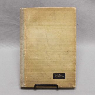 1942 German Soldier Diary Karl-Theo Goldichmid . GD404