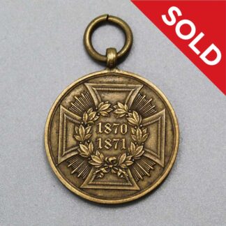 Sold-German War Commemorative 1870-71 Medal (No Ribbon) . GO5218