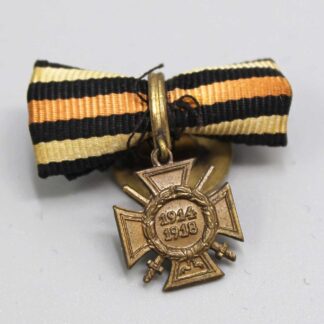 German Miniature Hindenburg Medal . GO5224