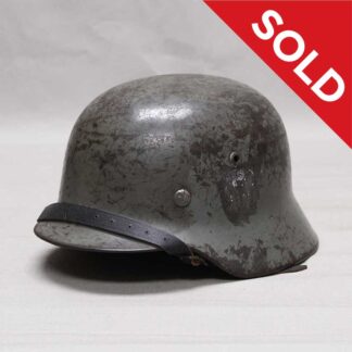 SOLD WW2 German M35 Combat Helmet (Project Piece) . HG1547