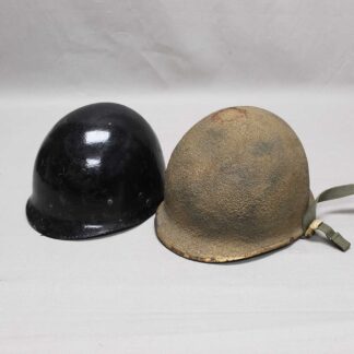 US M1 Paratrooper Helmet Textured Camo Paint . HU1299