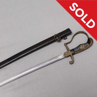 SOLD WW2 German Army Officer Sword - Eickhorn Wrangel . SG3002cxa