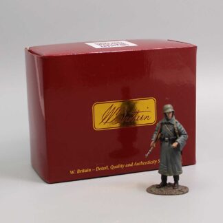W. Britain Toy Soldier German Volksgrenadier in Box . TOY155B