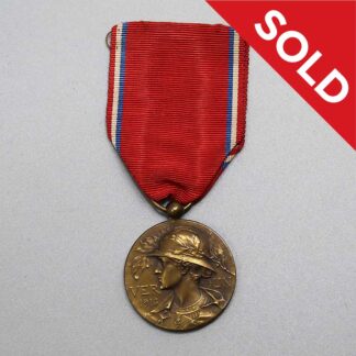 Sold-WW1 French Verdun Prudhomme Version Medal . WM2001