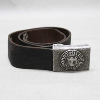 WW2 German Army Belt & Buckle . BMM687