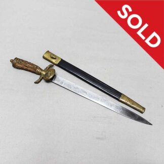 SOLD Imperial German Hunting Association Dagger - Eickhorn . D973