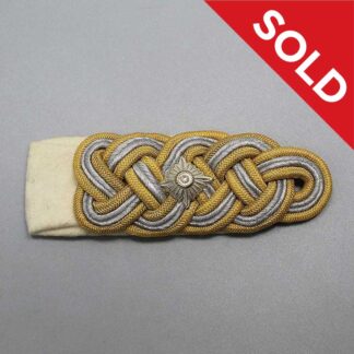 SOLD WW2 German Luftwaffe General Shoulder Board . EFL6326cxrs