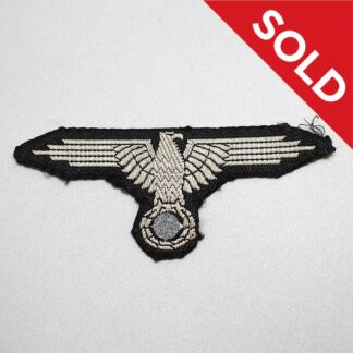 SOLD WW2 German SS Sleeve Eagle . EFL6329cxrs