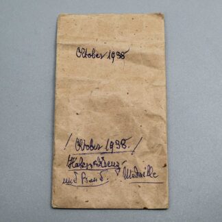 WW2 German Czech Conquest Packet . GO5240