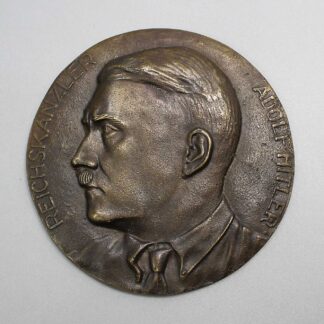 WW2 German AH Reichskanzler Plaque . GO7005cxrs