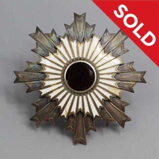 <font color=“#FA0303”> ON HOLD DC0426 </font> Japanese Order of the Rising Sun Breast Star . NNJ496
