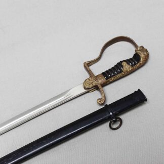 WW2 German Lion Head Sword - FW Holler . SG201