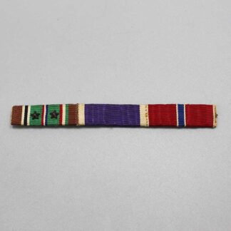 US WW2 3 Place Ribbon Bar . YMU4959