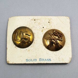 US Army Enlisted Collar Disks 159th Field Artillery . YMU4961