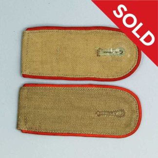 SOLD WW2 Luftwaffe Tropical Flak EM Straps . EFL6342cxa