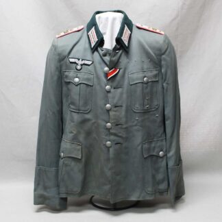 WW2 German Army Panzer Officer M36 Service Tunic . U3010cxa