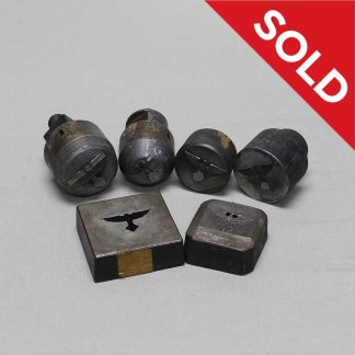 SOLD WW2 German Eagle Die Stamp Set . EFL4891