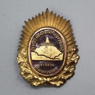 Pre-WW2 German DRKB National Veterans League Insignia . EFL4897