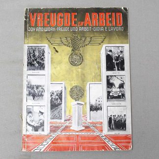 WW2 German Freude und Arbeit, Joy and Work Magazine 1939 . GD1062