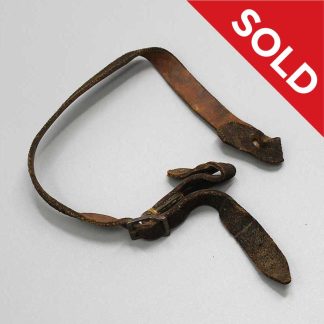 SOLD WW2 German M40 Helmet Chin Strap . HG5001cxa